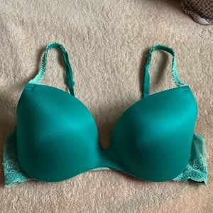 FINAL SALE! Jacklyn Aerie Teal Bra 34C